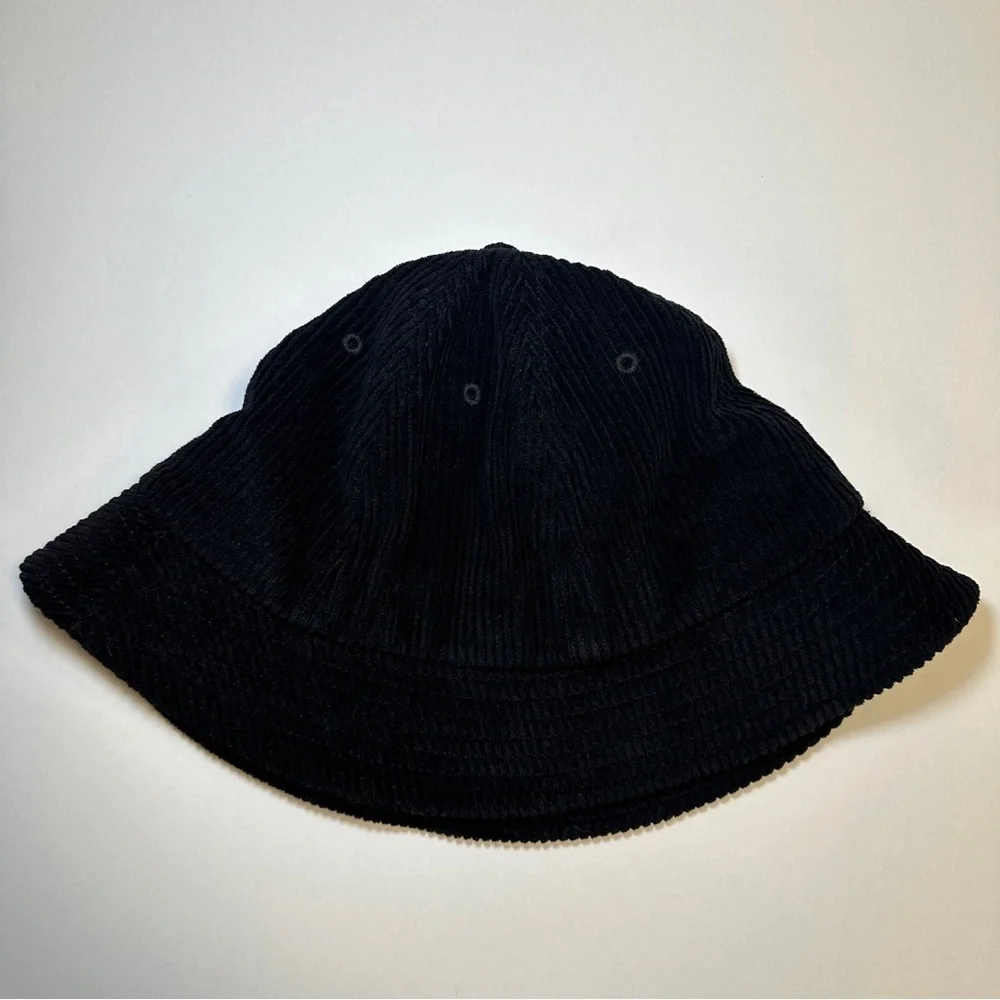 Obey Black Corduroy Bucket Hat New